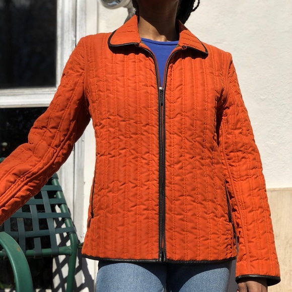 Orange Spring/Fall Jacket - Picture 3 of 7